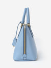 Prada Galleria Tote Baby Blue Saffiano Leather Medium