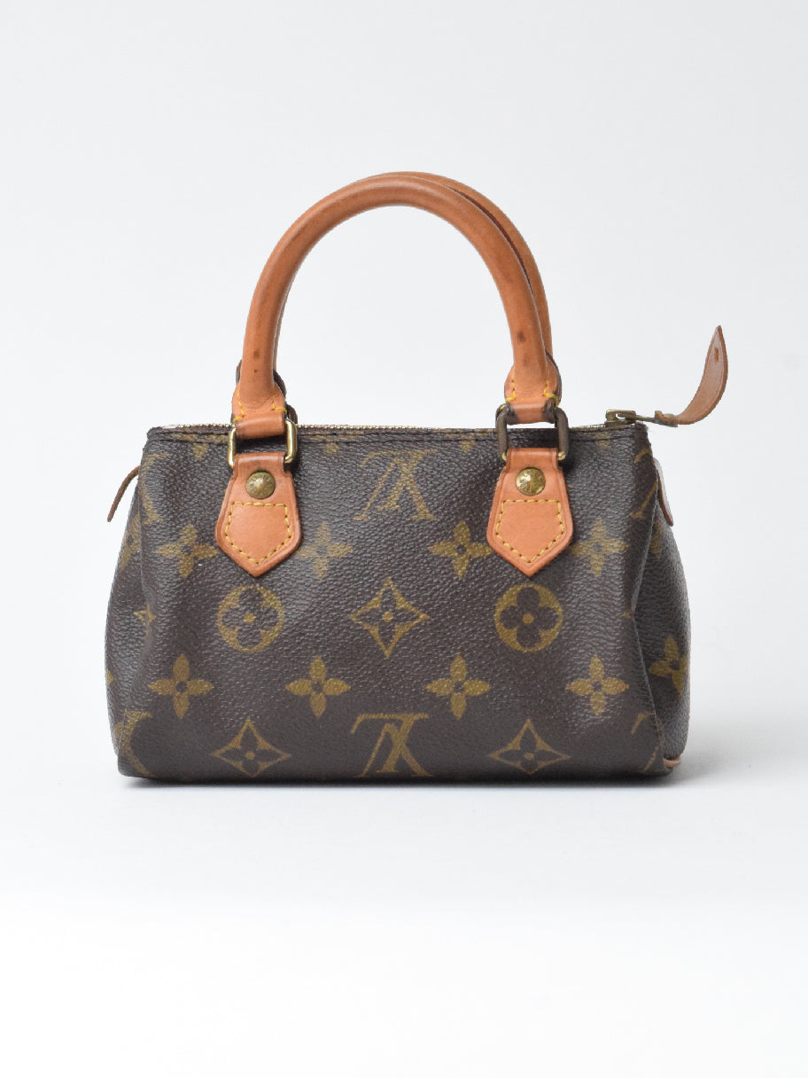 Louis Vuitton Nano Speedy Monogram Coated Canvas