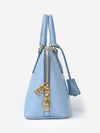 Prada Galleria Tote Baby Blue Saffiano Leather Medium