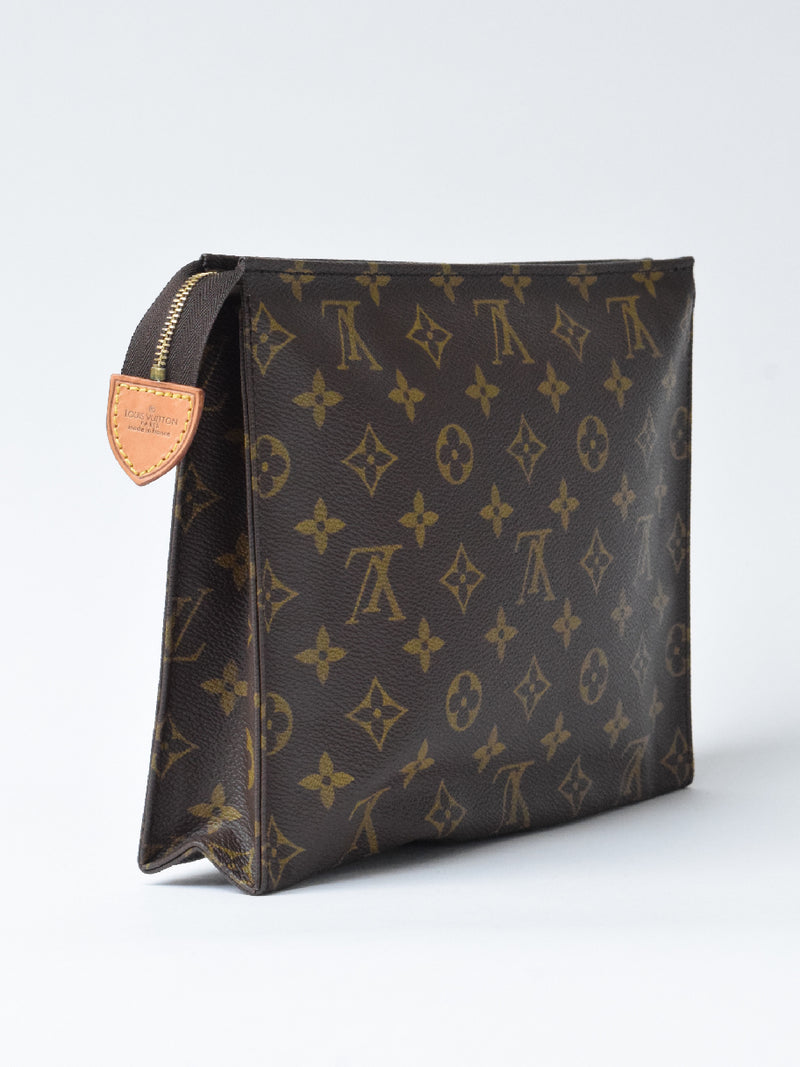 Louis Vuitton Toiletry Pouch 26 Monogram Coated Canvas