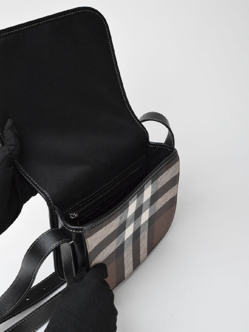 Burberry Check Messenger Bag