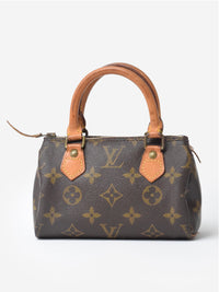 Louis Vuitton Nano Speedy Monogram Coated Canvas