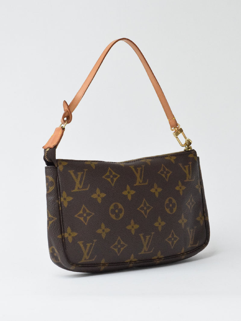 Louis Vuitton Pochette Accessoire Monogram Coated Canvas