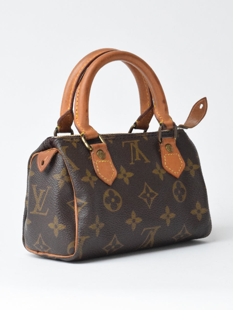 Louis Vuitton Nano Speedy Monogram Coated Canvas