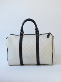 Gucci Leather Boston Bag