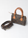 Louis Vuitton Nano Speedy Monogram Coated Canvas