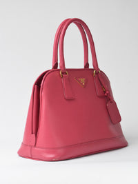 Prada Saffiano Leather Pink Handbag