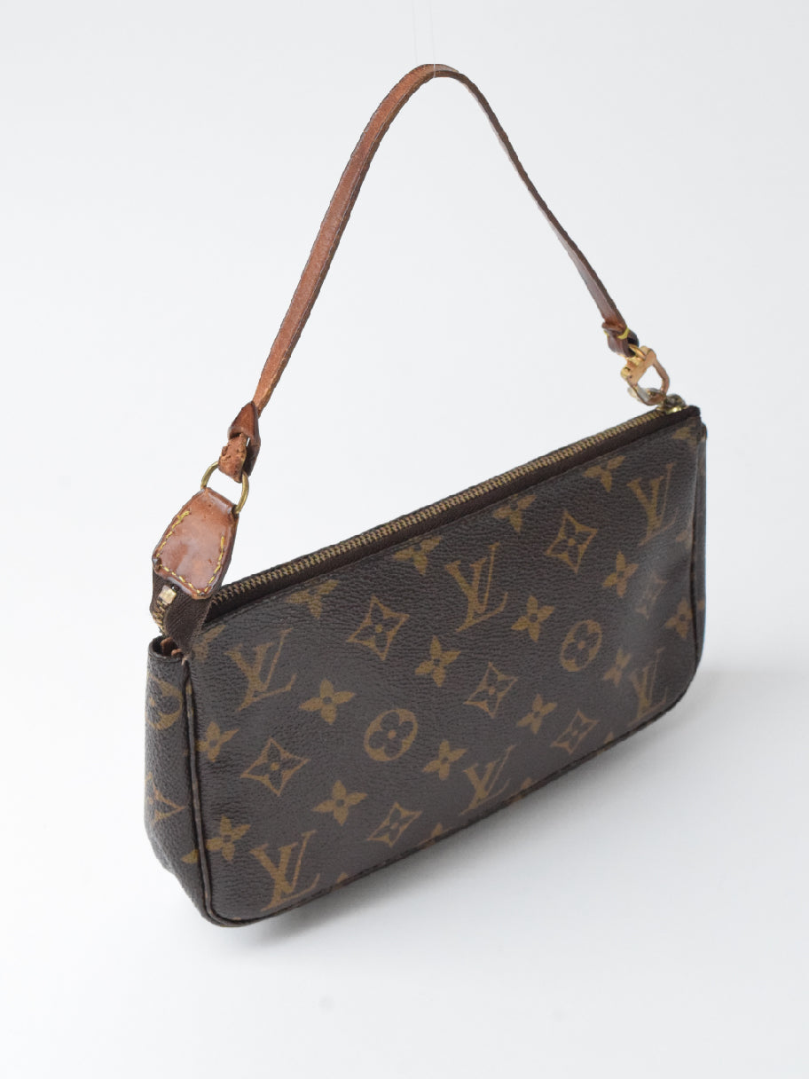 Louis Vuitton Pochette Accessoire Monogram Coated Canvas