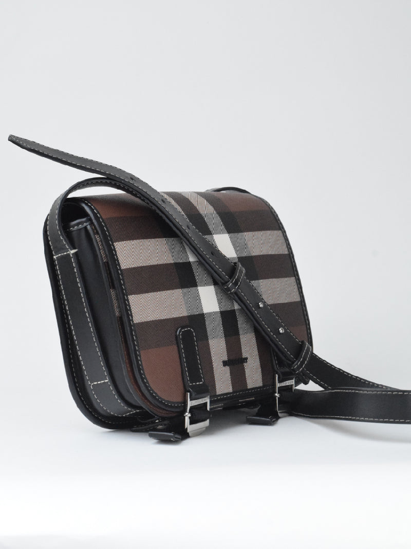 Burberry Check Messenger Bag