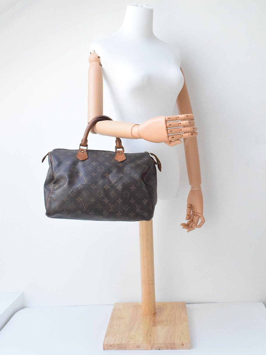 Louis Vuitton Speedy Monogram Coated Canvas 30