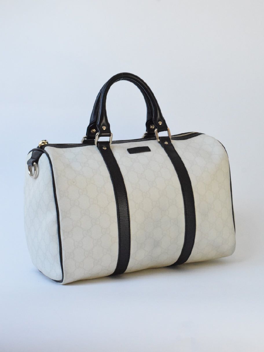 Gucci Leather Boston Bag