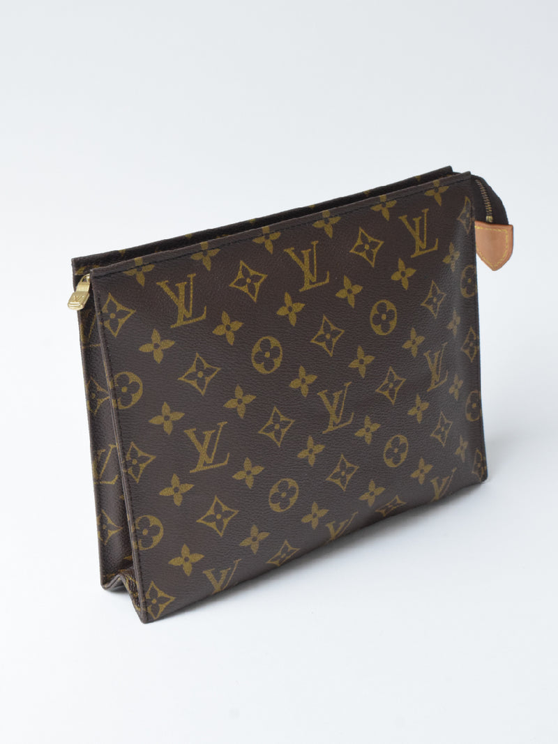 Louis Vuitton Toiletry Pouch 26 Monogram Coated Canvas