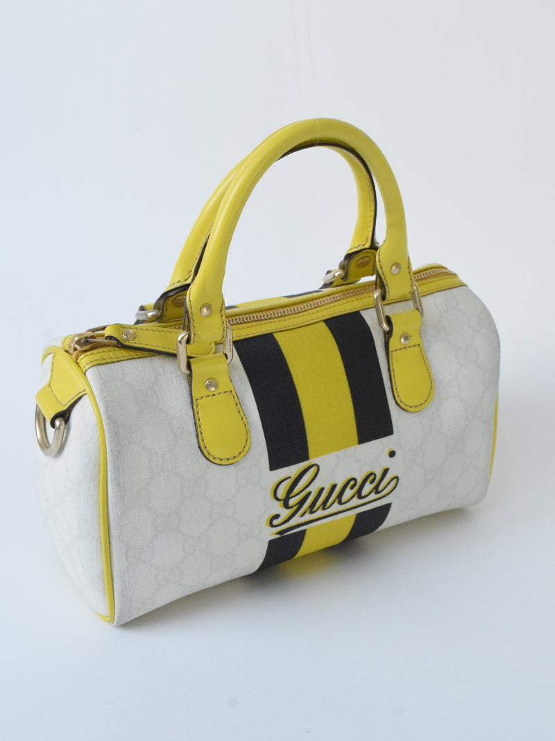 Gucci Mini Boston Bag Yellow