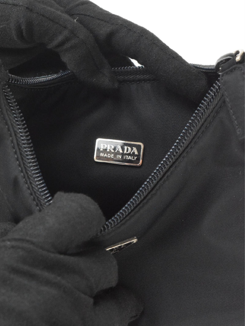 Prada Nylon Mini Bag Black