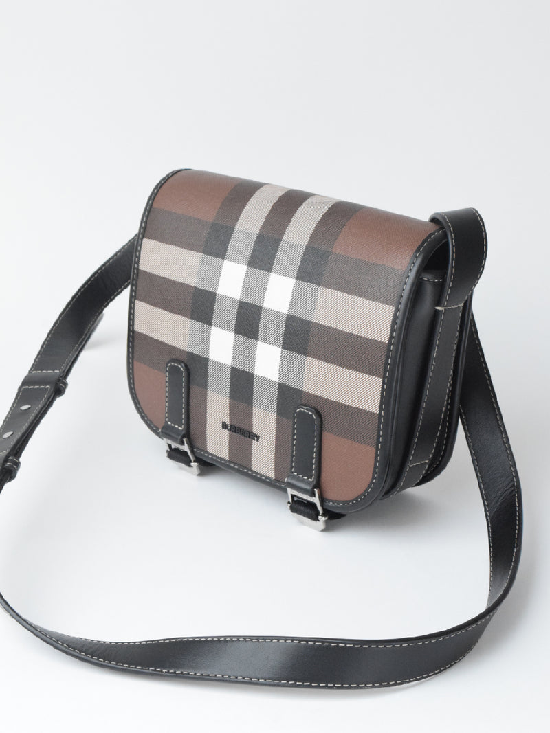 Burberry Check Messenger Bag